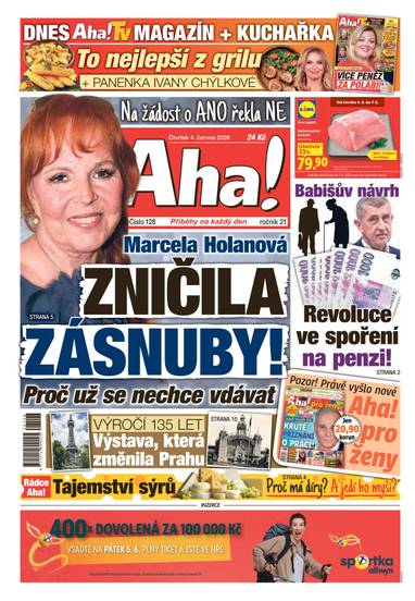 Aha! - 4.6.2026 - CZECH NEWS CENTER a. s.