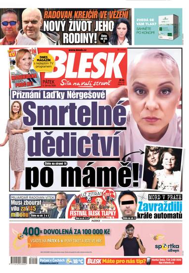 BLESK - 5.6.2026 - CZECH NEWS CENTER a. s.