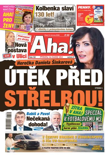 Aha! - 9.6.2026 - CZECH NEWS CENTER a. s.