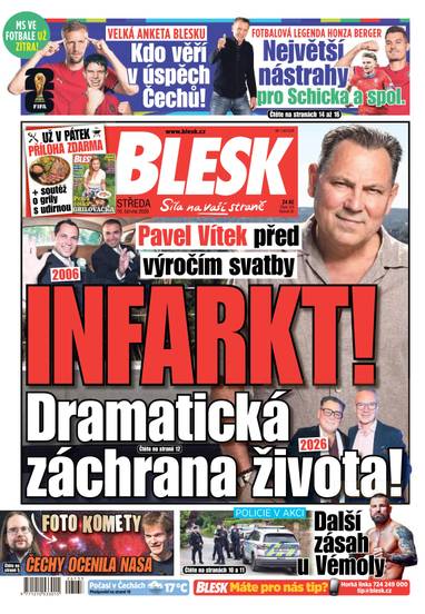 BLESK - 10.6.2026 - CZECH NEWS CENTER a. s.