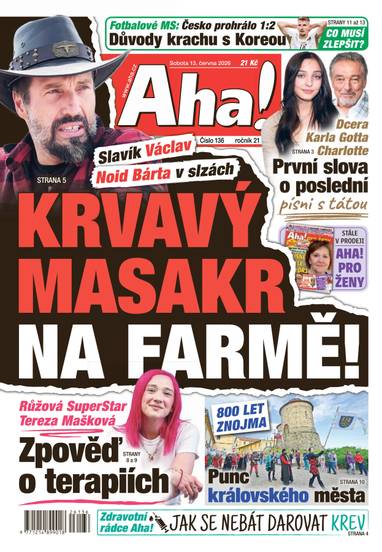 Aha! - 13.6.2026 - CZECH NEWS CENTER a. s.