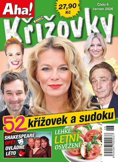 Časopis AHA! Křížovky - 6/2026 - CZECH NEWS CENTER a. s.