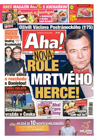Aha! - 18.6.2026 - CZECH NEWS CENTER a. s.