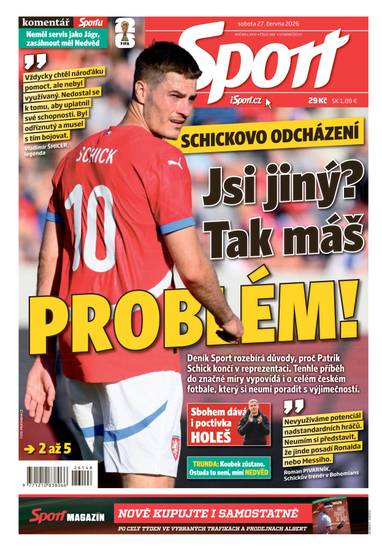 Sport - 27.6.2026 - CZECH NEWS CENTER a. s.