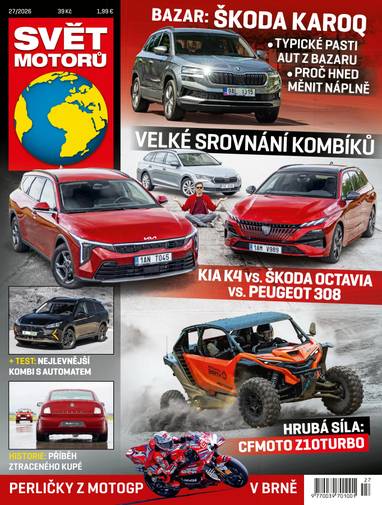 Časopis SVĚT MOTORŮ - 27/2026 - CZECH NEWS CENTER a. s.