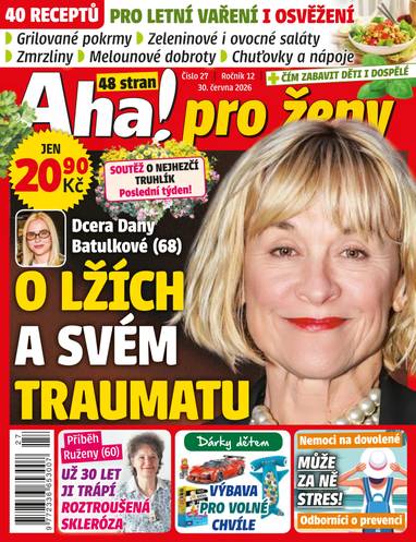 Časopis Aha! pro ženy - 27/2026 - CZECH NEWS CENTER a. s.