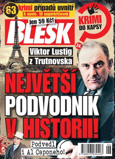Kniha Blesk krimi do kapsy č.6/2026