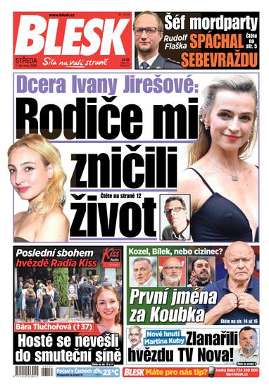BLESK - 1.7.2026 - CZECH NEWS CENTER a. s.