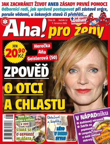Časopis Aha! pro ženy - 28/2026 - CZECH NEWS CENTER a. s.