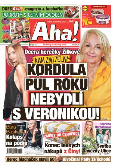 Aha! - 9.7.2026 - CZECH NEWS CENTER a. s.