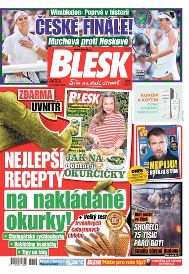 BLESK - 10.7.2026 - CZECH NEWS CENTER a. s.