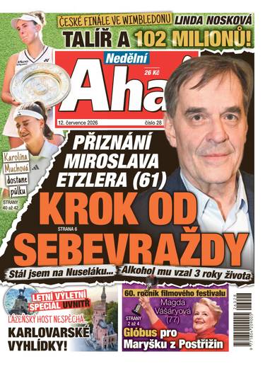 Nedělní Aha! - 28/2026 - CZECH NEWS CENTER a. s.
