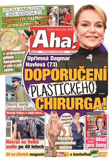 Aha! - 13.7.2026 - CZECH NEWS CENTER a. s.