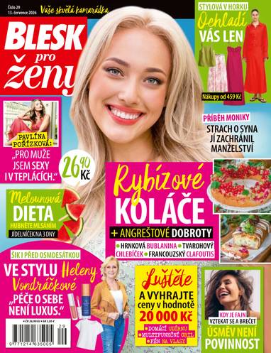 Časopis BLESK pro ženy - 29/2026 - CZECH NEWS CENTER a. s.