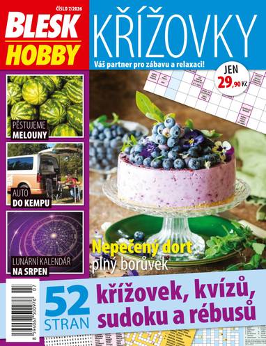 Časopis Blesk Hobby KŘÍŽOVKY - 7/2026 - CZECH NEWS CENTER a. s.