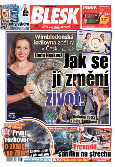 BLESK - 14.7.2026 - CZECH NEWS CENTER a. s.