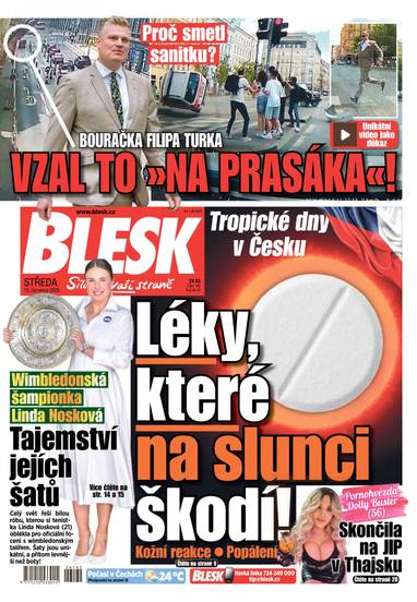 BLESK - 15.7.2026 - CZECH NEWS CENTER a. s.