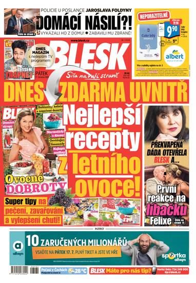 BLESK - 17.7.2026 - CZECH NEWS CENTER a. s.