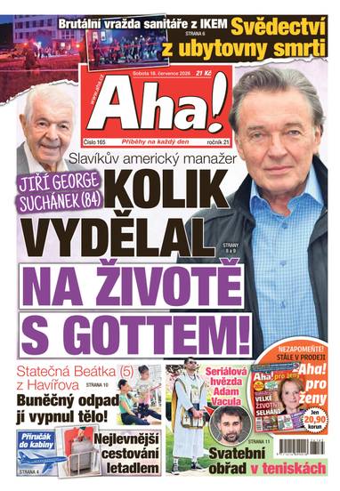 Aha! - 18.7.2026 - CZECH NEWS CENTER a. s.