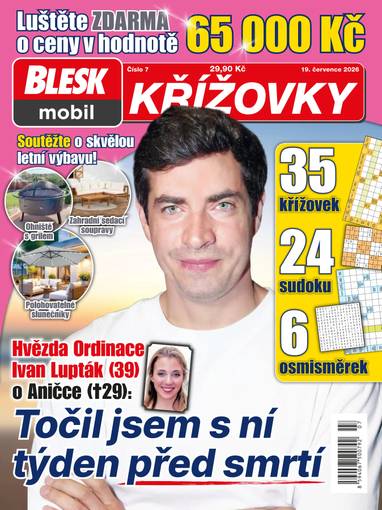 Časopis BLESKmobil KŘÍŽOVKY - 7/2026 - CZECH NEWS CENTER a. s.