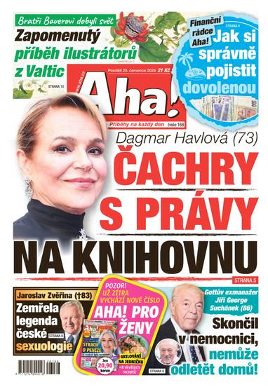 Aha! - 20.7.2026 - CZECH NEWS CENTER a. s.