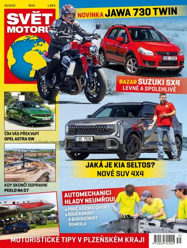Časopis SVĚT MOTORŮ - 30/2026 - CZECH NEWS CENTER a. s.