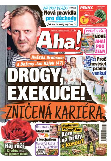 Aha! - 21.7.2026 - CZECH NEWS CENTER a. s.
