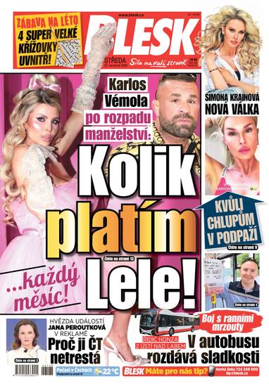 BLESK - 22.7.2026 - CZECH NEWS CENTER a. s.