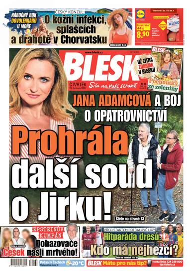 BLESK - 23.7.2026 - CZECH NEWS CENTER a. s.