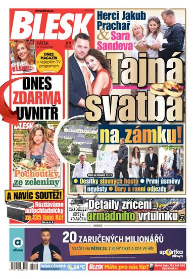 BLESK - 24.7.2026 - CZECH NEWS CENTER a. s.