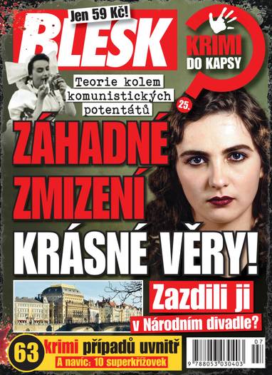 Kniha Blesk krimi do kapsy č.7/2026