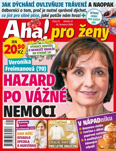 Časopis Aha! pro ženy - 31/2026 - CZECH NEWS CENTER a. s.