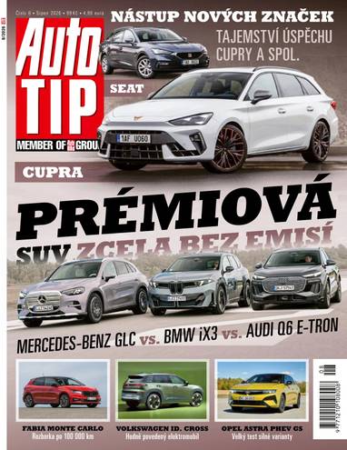 Časopis Auto TIP - 8/2026 - CZECH NEWS CENTER a. s.