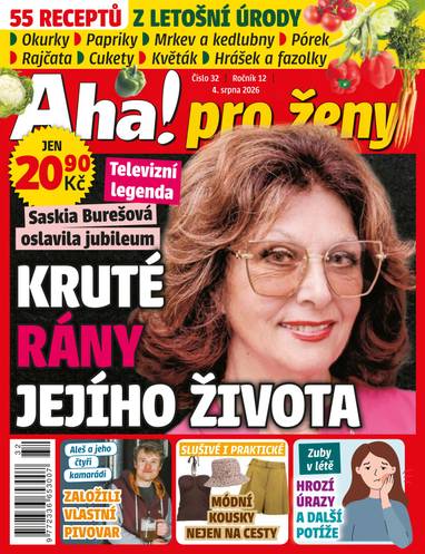 Časopis Aha! pro ženy - 32/2026 - CZECH NEWS CENTER a. s.