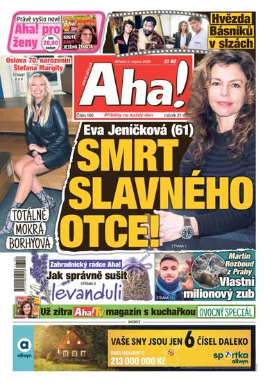 Aha! - 5.8.2026 - CZECH NEWS CENTER a. s.