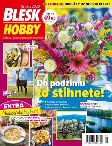 Časopis BLESK HOBBY - 8/2026 - CZECH NEWS CENTER a. s.
