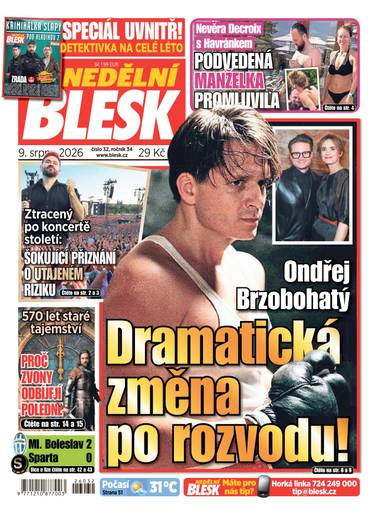 NEDĚLNÍ BLESK - 32/2026 - CZECH NEWS CENTER a. s.