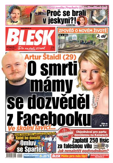 BLESK - 17.8.2026 - CZECH NEWS CENTER a. s.