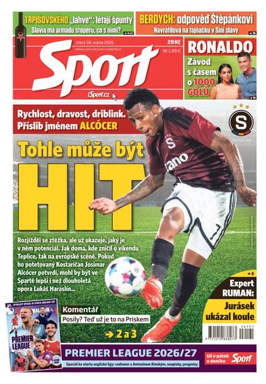 Sport - 18.8.2026 - CZECH NEWS CENTER a. s.