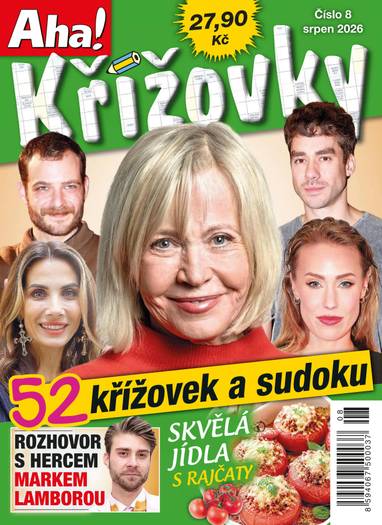 Časopis AHA! Křížovky - 8/2026 - CZECH NEWS CENTER a. s.