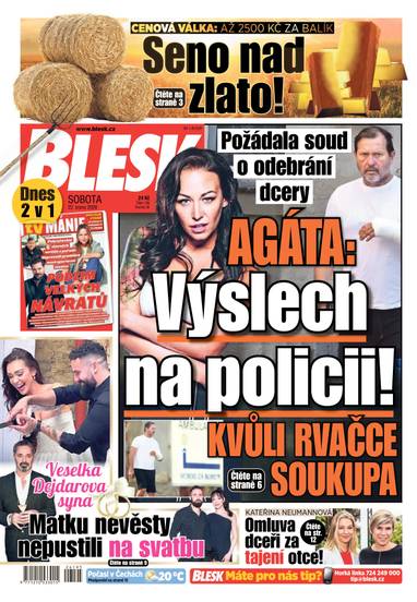 BLESK - 22.8.2026 - CZECH NEWS CENTER a. s.