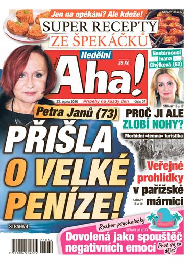 Nedělní Aha! - 34/2026 - CZECH NEWS CENTER a. s.