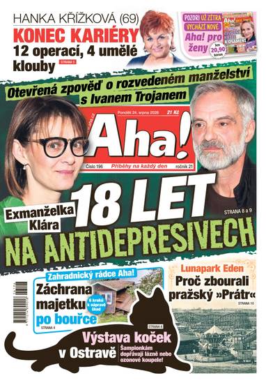 Aha! - 24.8.2026 - CZECH NEWS CENTER a. s.