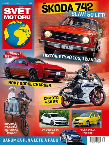 Časopis SVĚT MOTORŮ - 35/2026 - CZECH NEWS CENTER a. s.