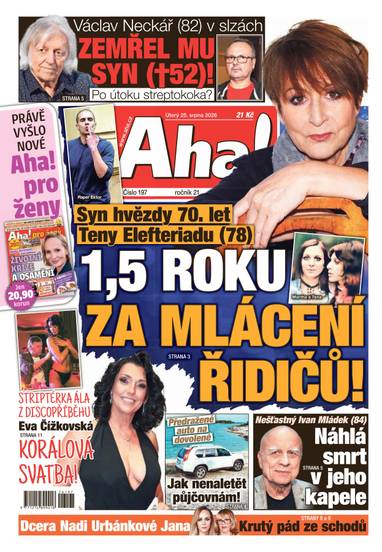 Aha! - 25.8.2026 - CZECH NEWS CENTER a. s.