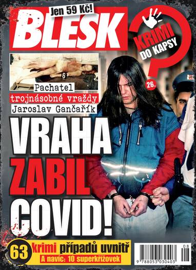 Kniha Blesk krimi do kapsy č.8/2026