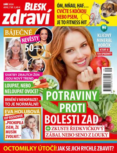 Časopis BLESK zdraví - 9/2026 - CZECH NEWS CENTER a. s.