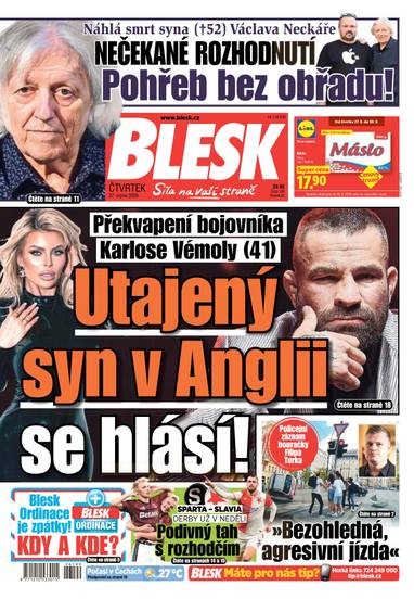 BLESK - 27.8.2026 - CZECH NEWS CENTER a. s.