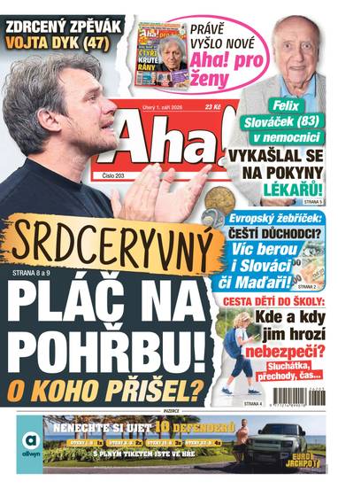 Aha! - 1.9.2026 - CZECH NEWS CENTER a. s.