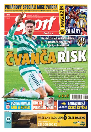 Sport - 4.9.2026 - CZECH NEWS CENTER a. s.
